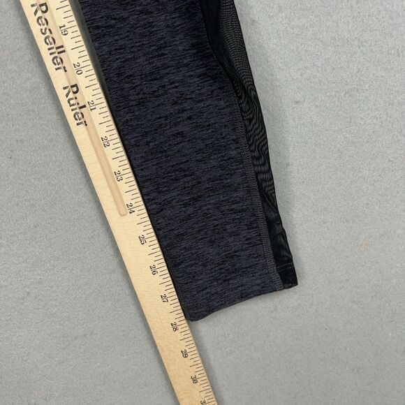 Beyond Yoga Leggings Womens Small Black Steel Spacedye Pocket Mesh Athleisure - Picture 13 of 16